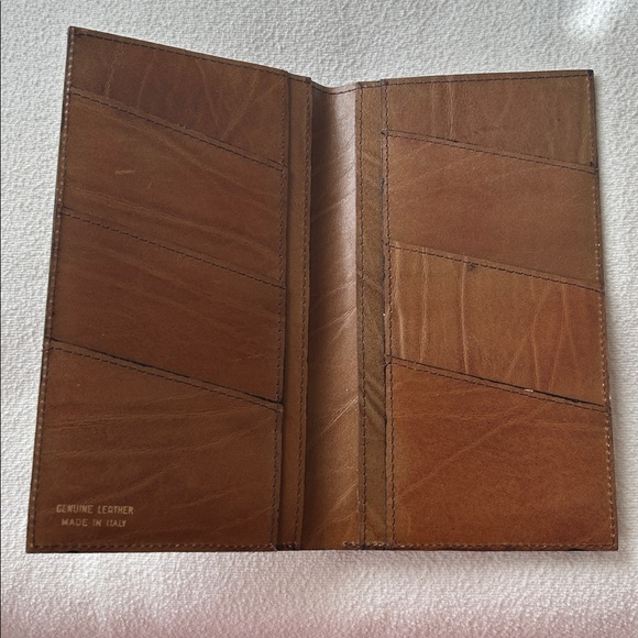 Genuine Leather Wallet, Made in Italy, NWOT - Picture 3 of 8
